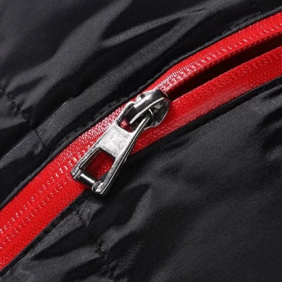 Two-Tone Zipper Jacket - Picture 6 of 9